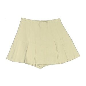 Zara khaki/cream Skort